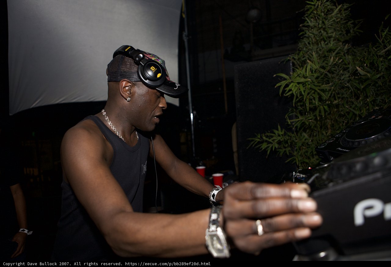 The Deejay in Black
