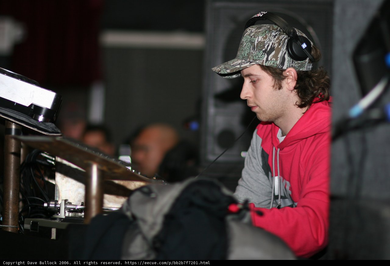 Party Guy in Hat and Headphones