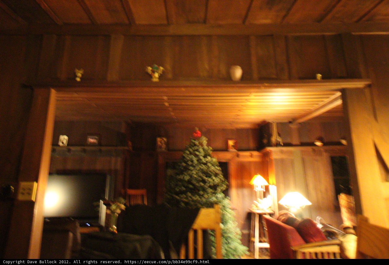 Cozy Christmas Living Room