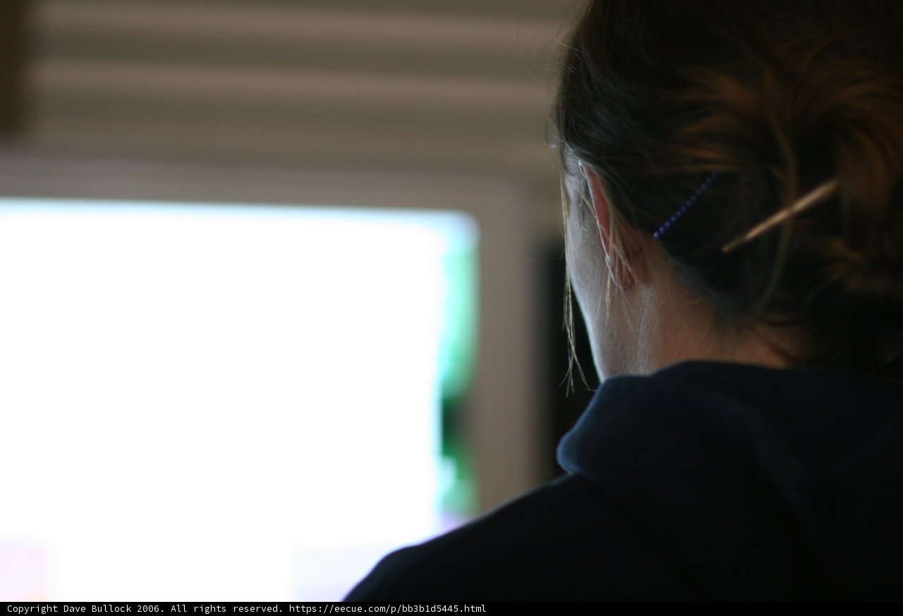 Blue Screen Beauty