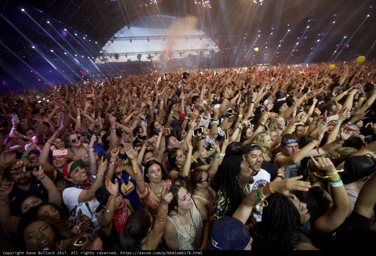 Hands Up at Coachella