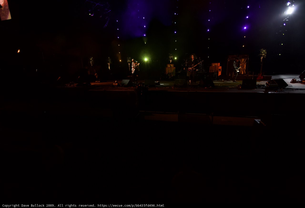 Robert Smith Rocks the Stage at Coachella 2009