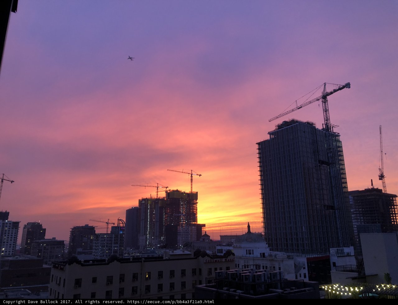 Golden City Skyline Under Construction