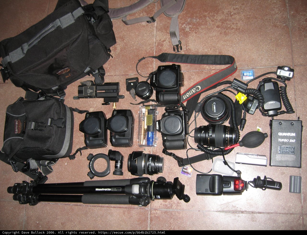 Camera Gear on the Go
