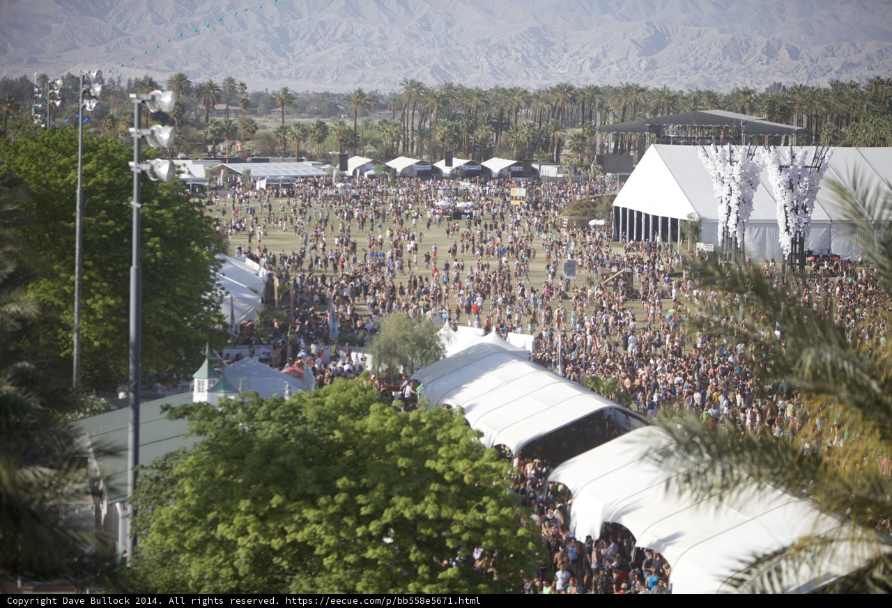 Coachella Concertgoers Enjoy Desert Metropolis