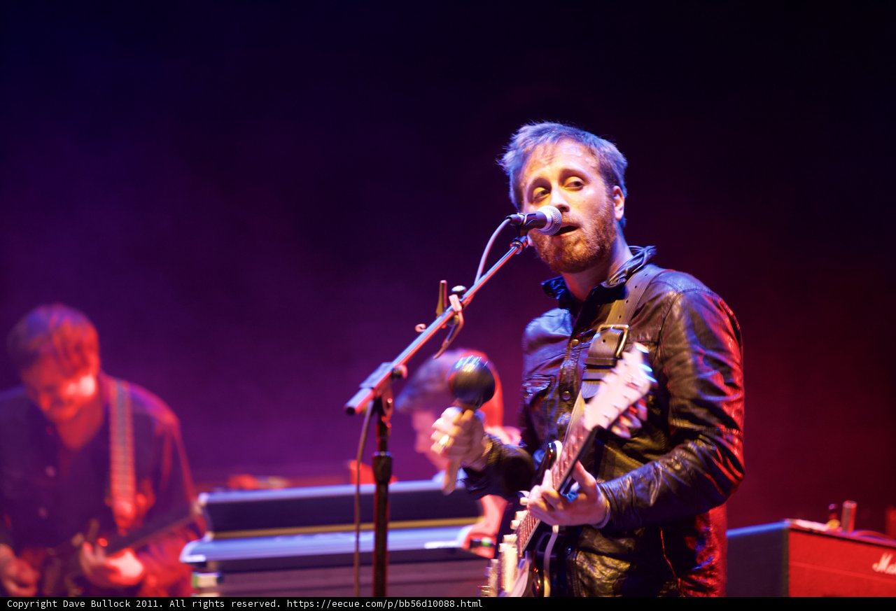 Dan Auerbach Rocks the Crowd with His Guitar at Coachella 2011