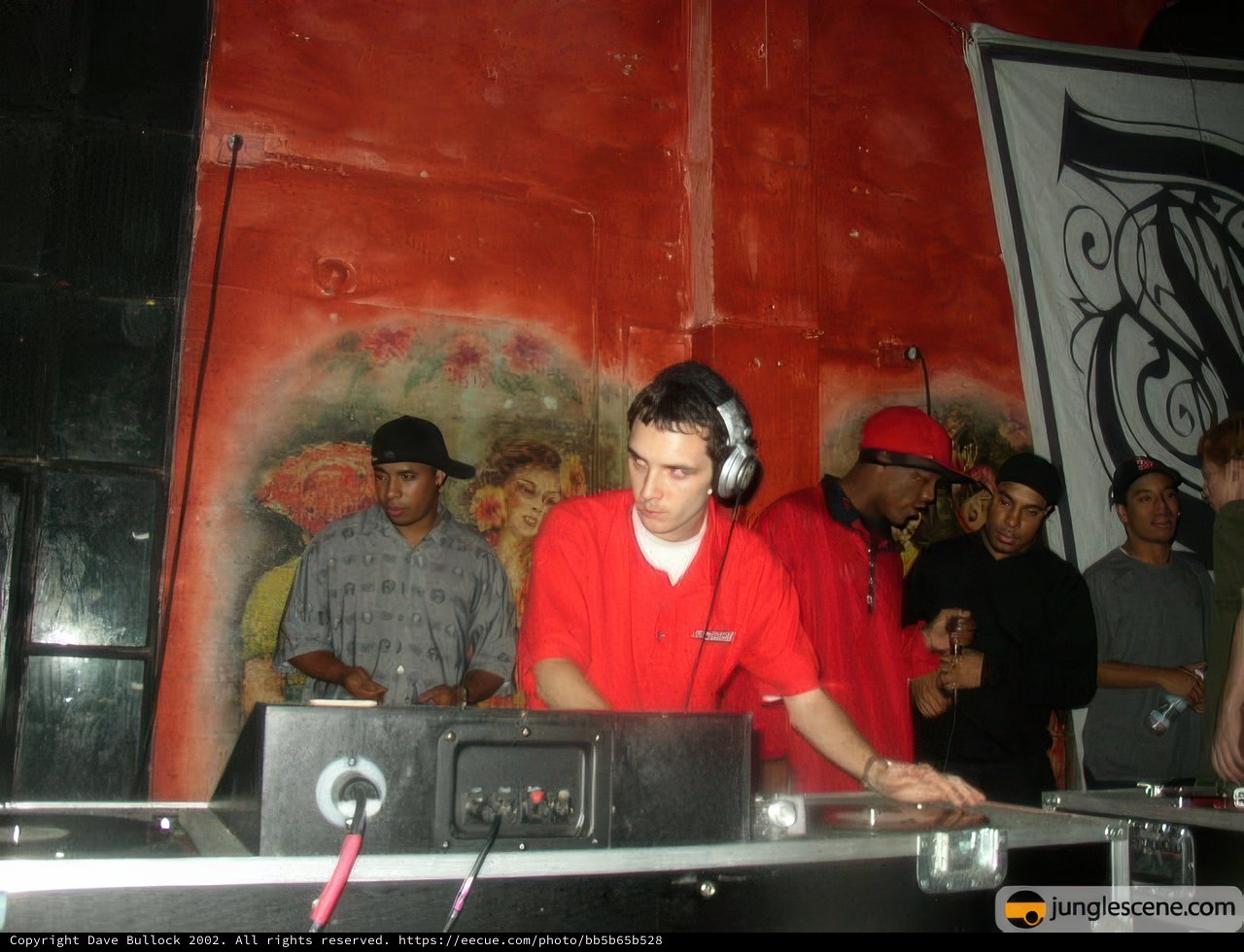 Grooving with the Deejay