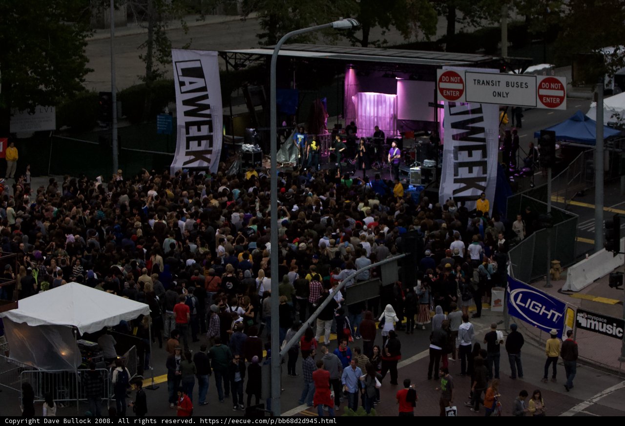 Metropolis Crowd on City Street