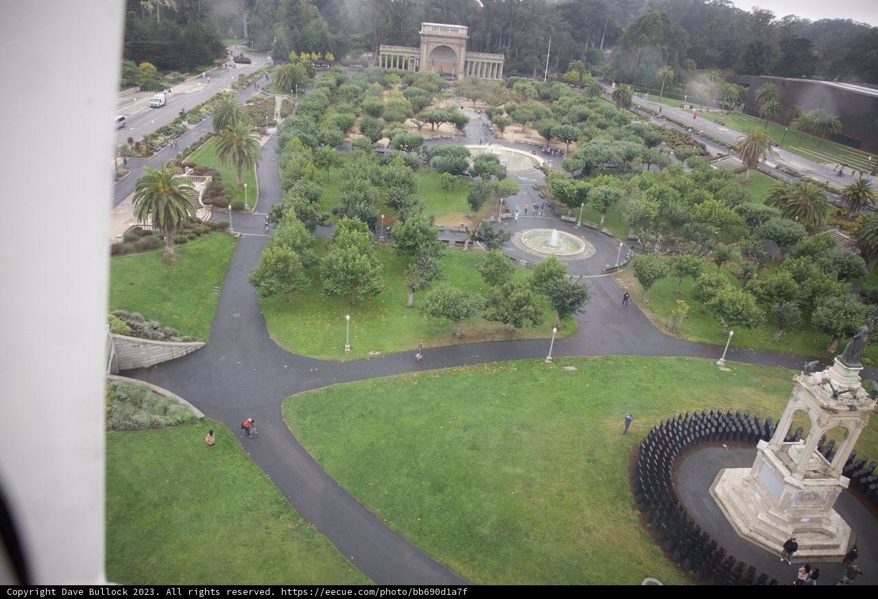 Aerial Symphony of Golden Gate Park