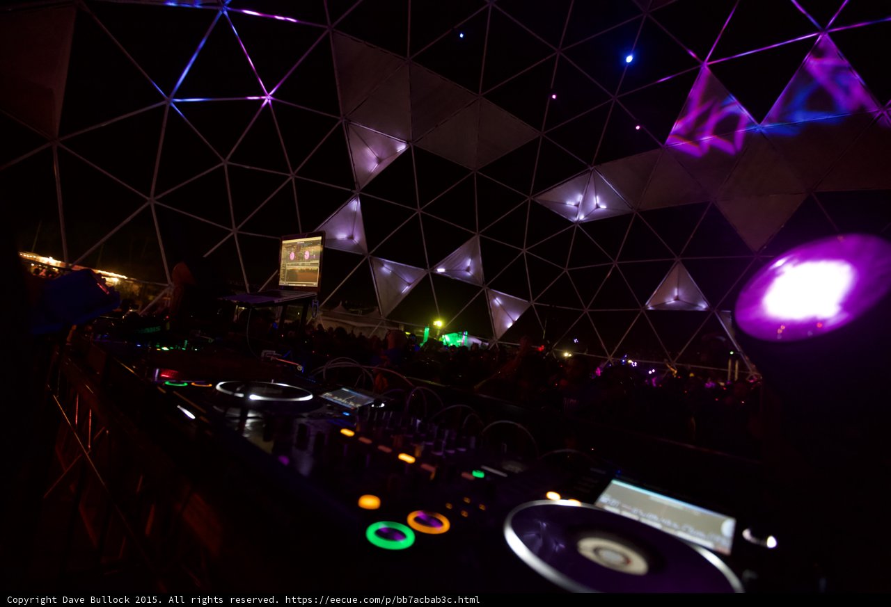 Colorful DJ Console