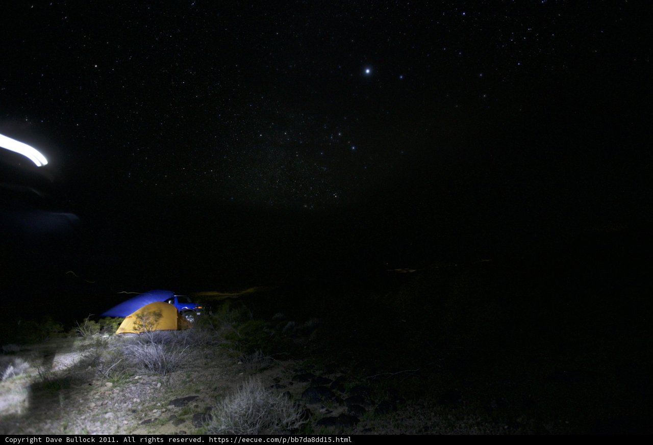 Starry Night Camping