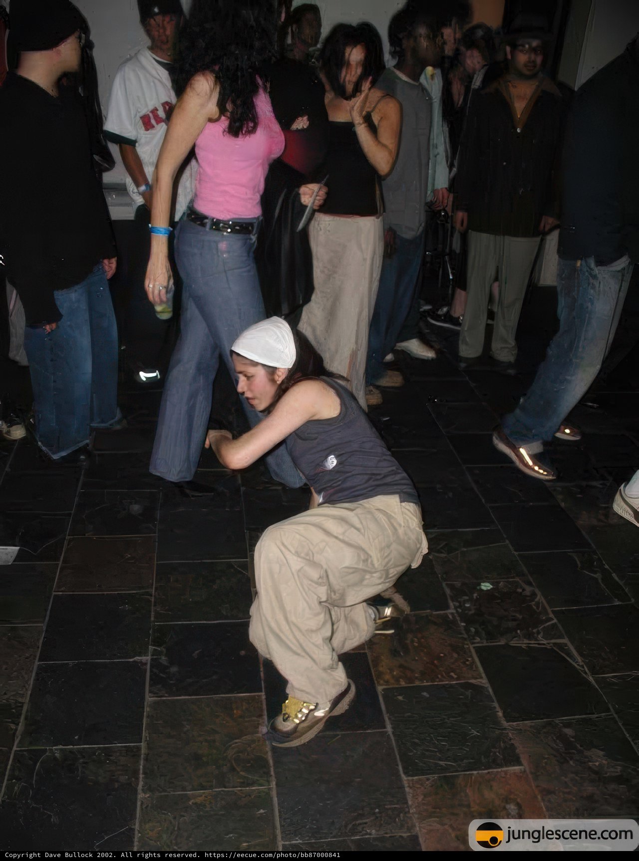 Breakdancing in Urban Nightclub
