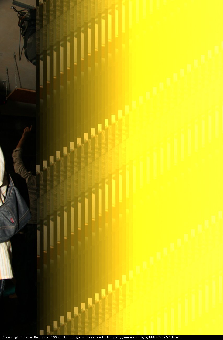 Yellow Background Lady