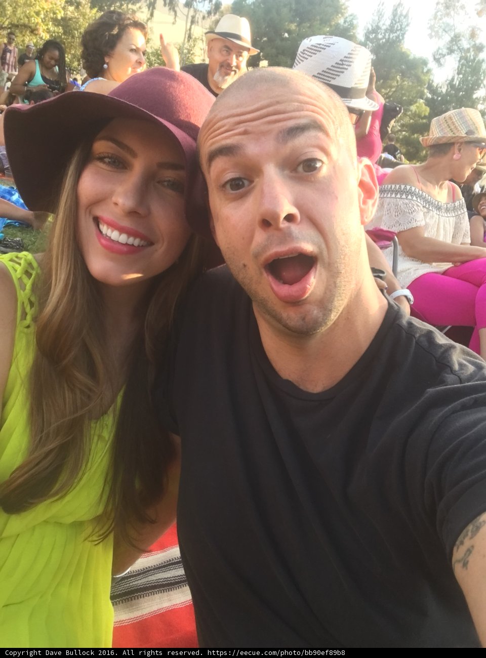 Selfie Time in Hancock Park