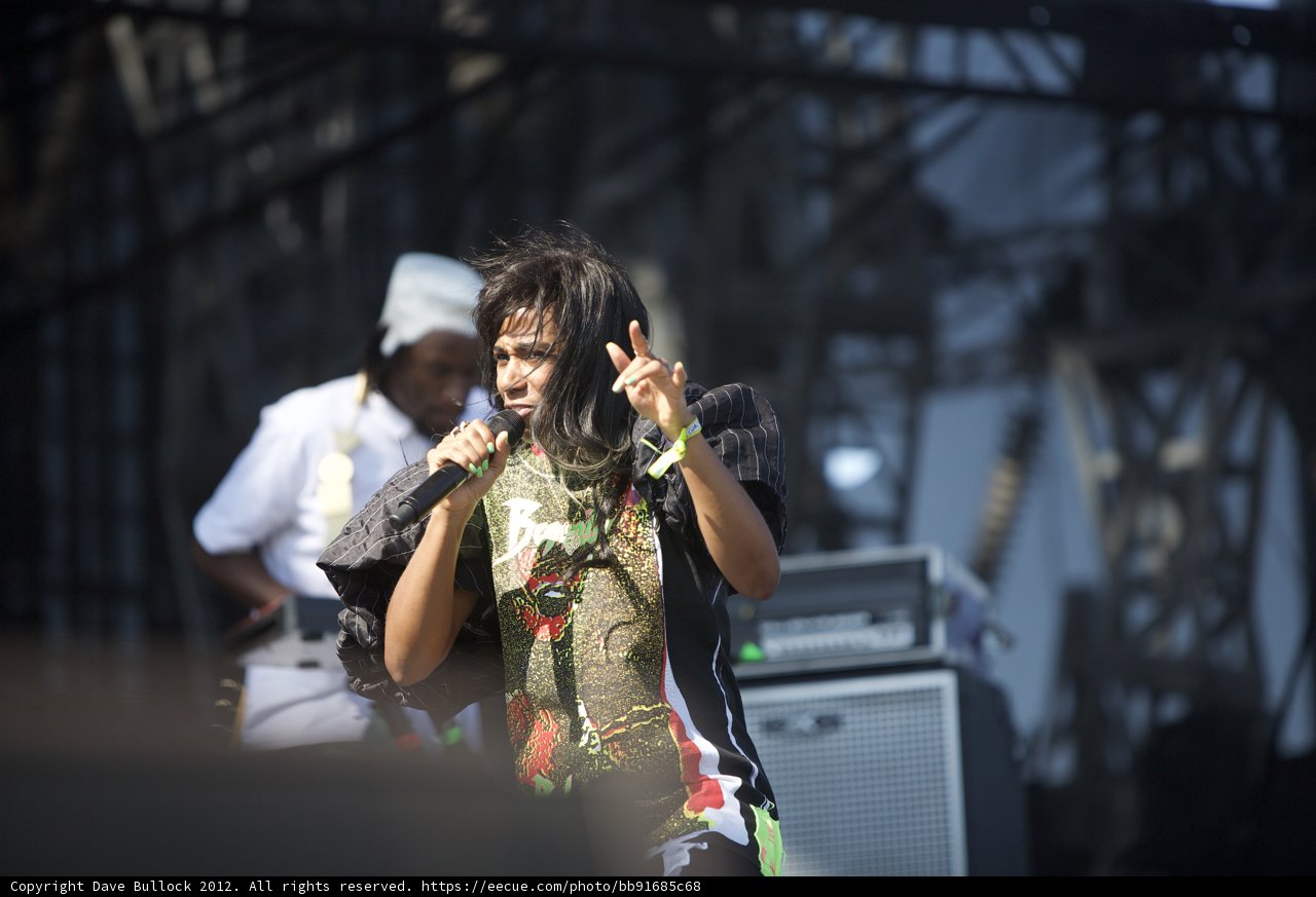 Dreadlocked Entertainer Rocks the Stage