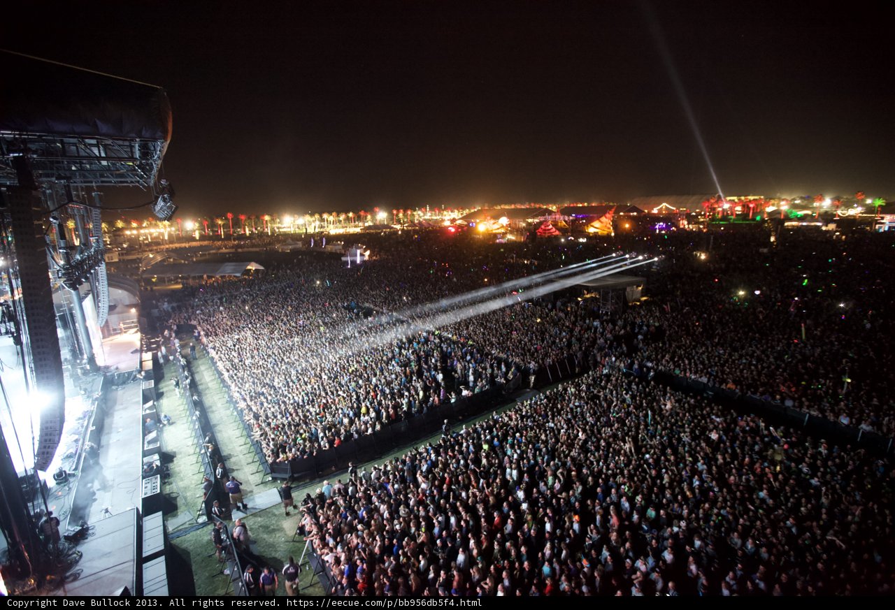 Rocking the Night Away at Coachella