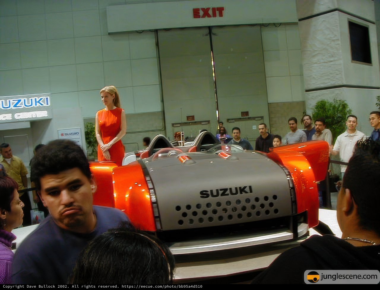 The Crowd Goes Wild for this Car on Display