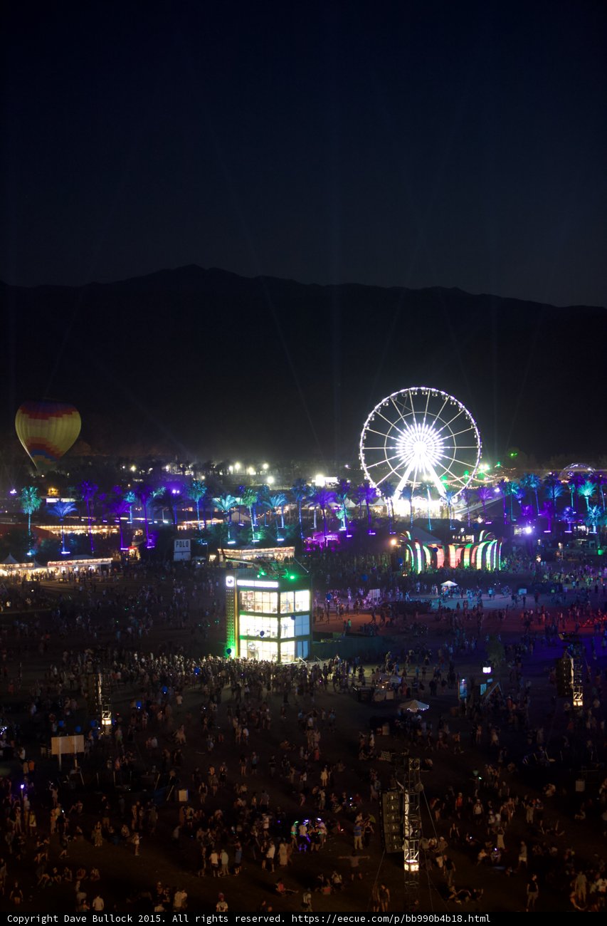 Lights and Thrills at Coachella