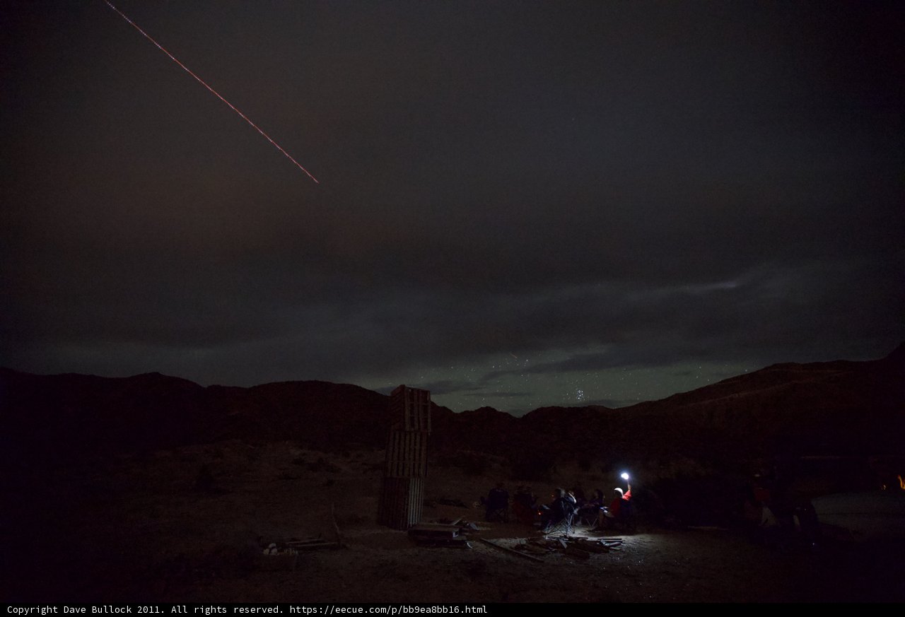 Flight over a Starry Desert Night