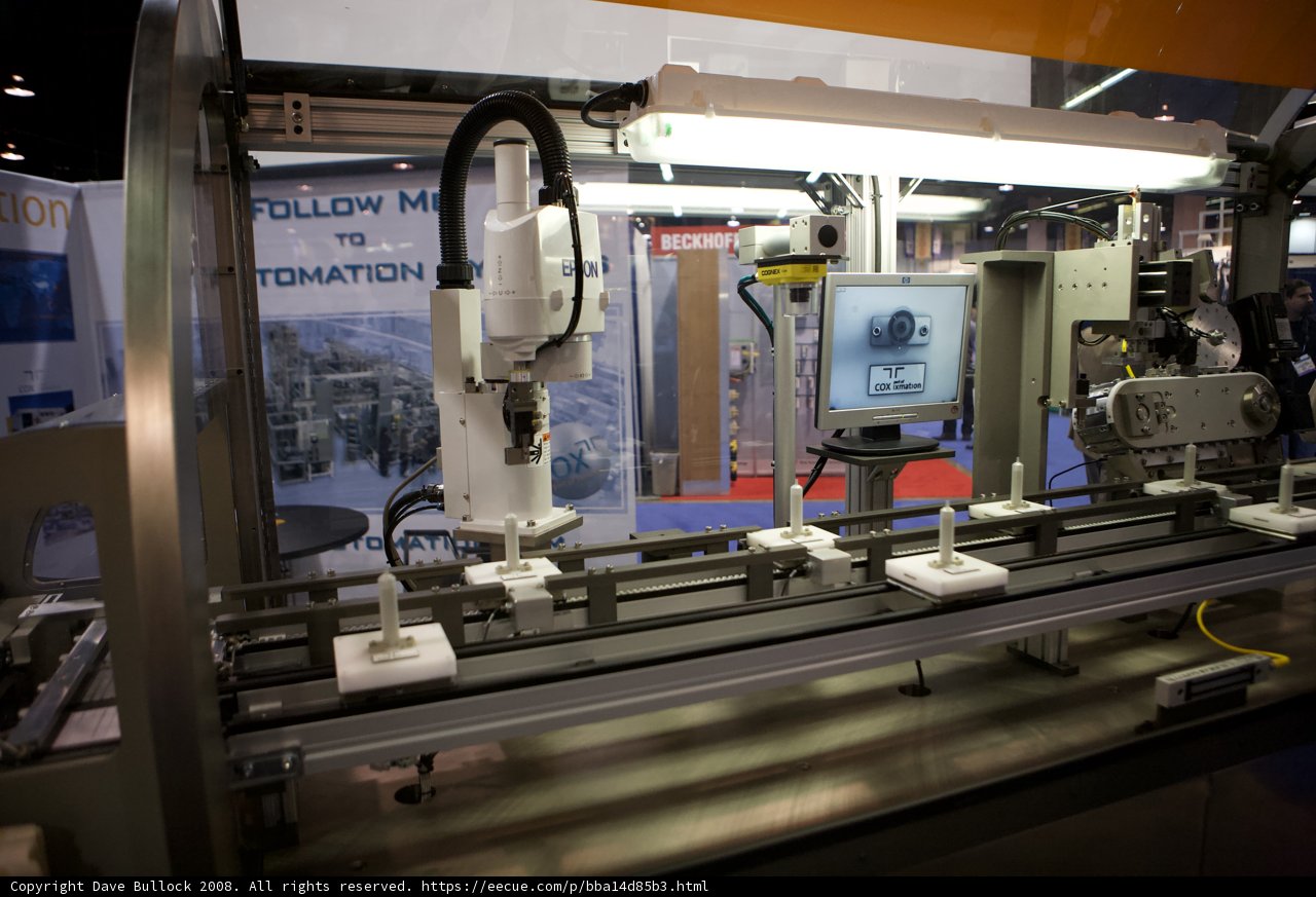 Automated Machine in a Factory