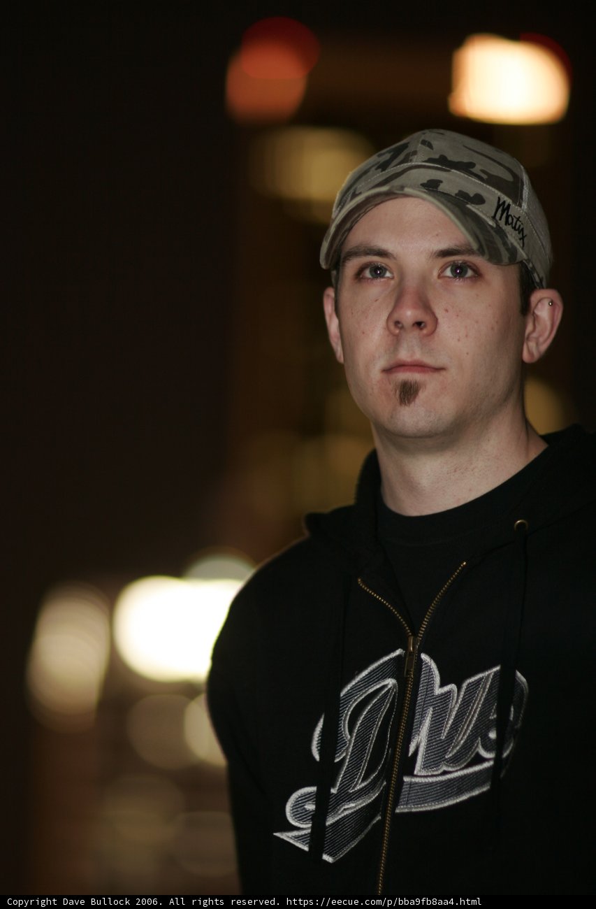 Man in Black Hoodie