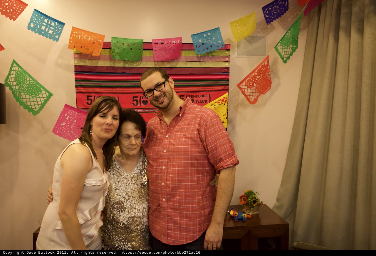 Three Generations Celebrate a Five-Year Anniversary Fiesta