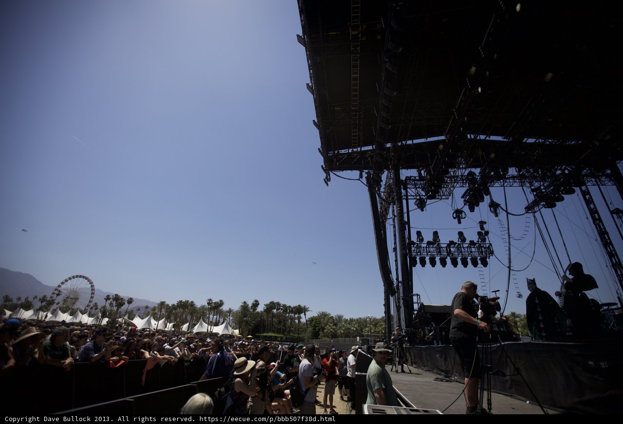 Coachella Music Festival Crowd
