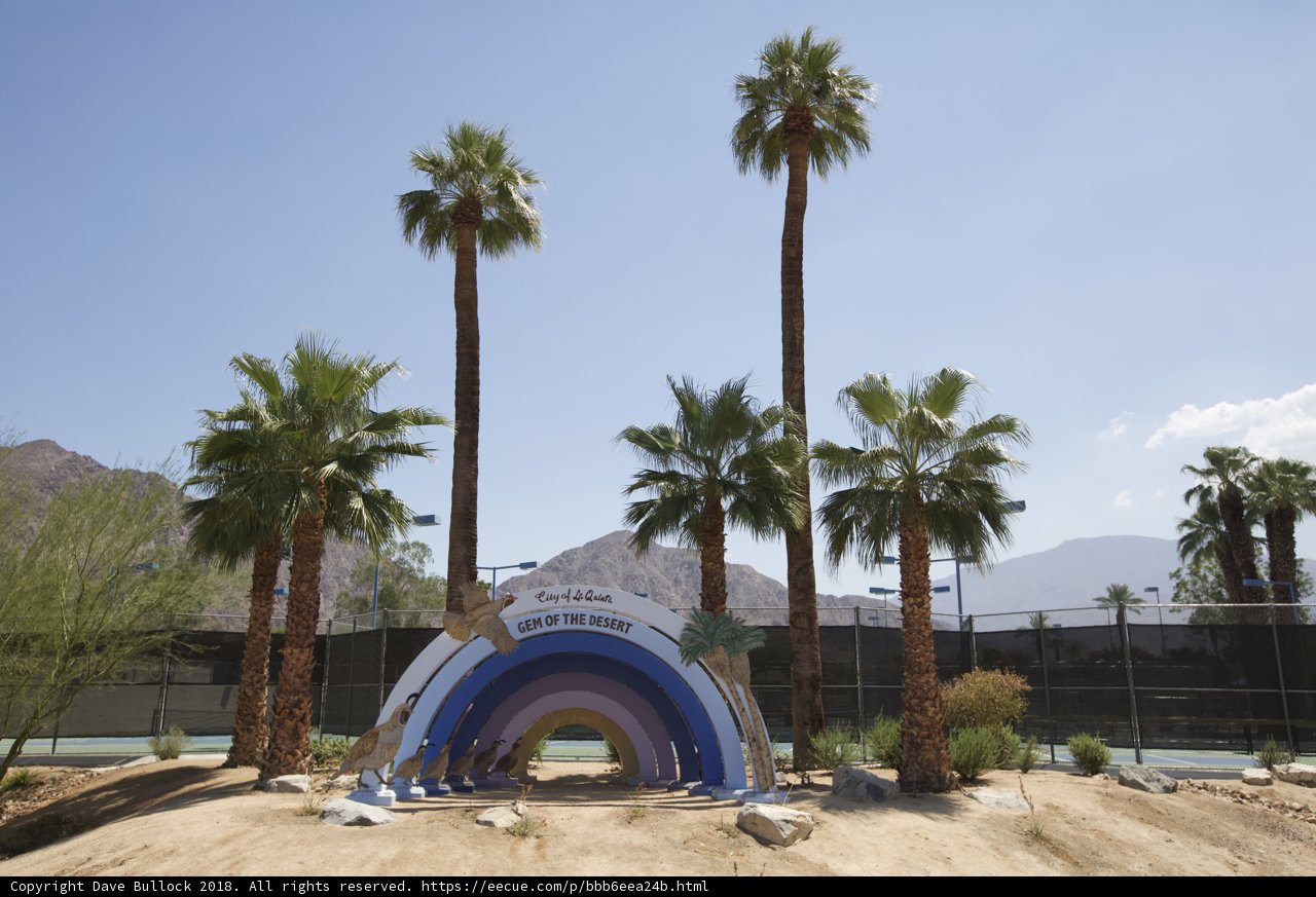 Rainbow Arch in the Desert