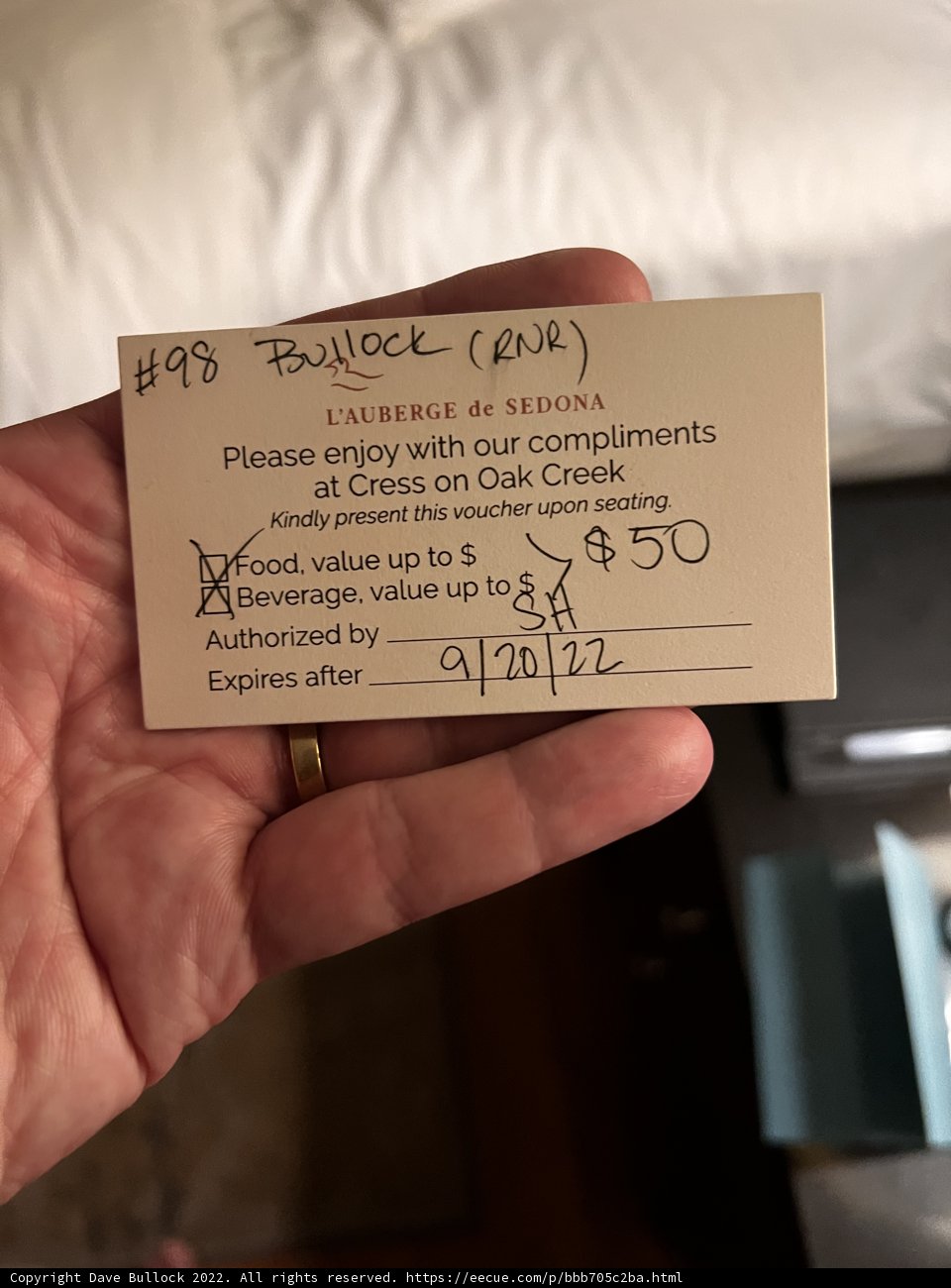 Foolock Business Card