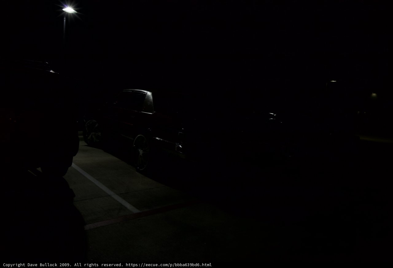 Dark Parking Lot