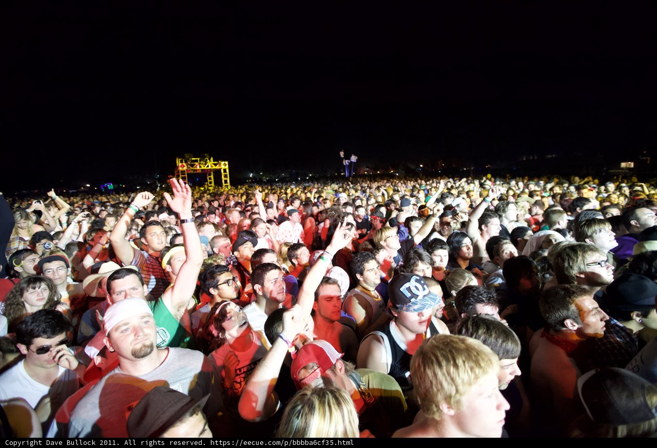 The Raging Crowd at Coachella 2011