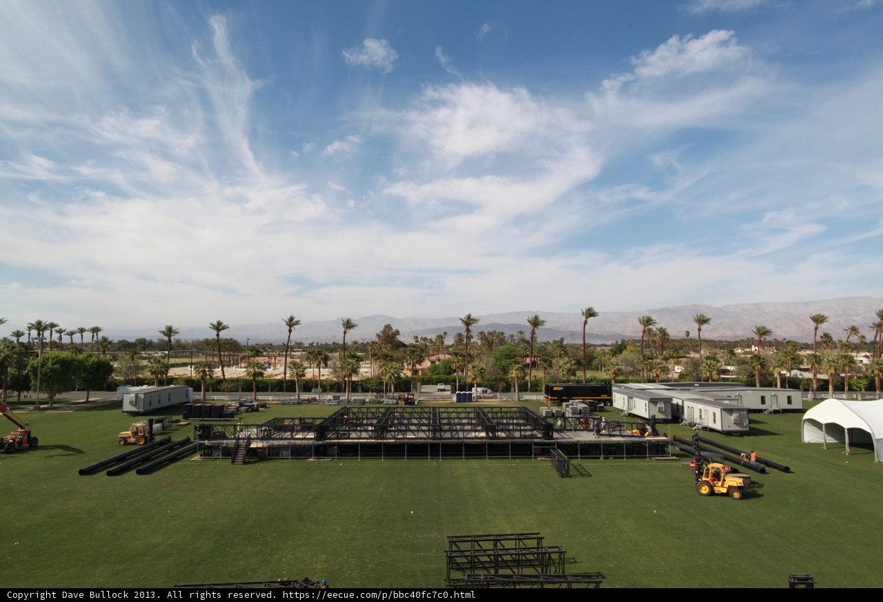 Stage in the Field