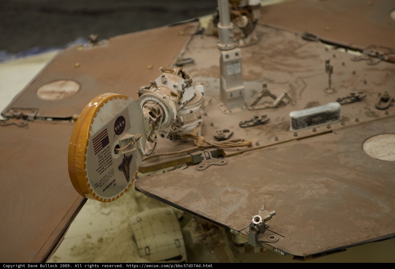 Model Spacecraft on Display