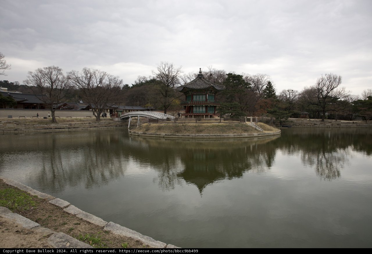 The Serene Pond Pagoda: A Melody of Korean Reflection