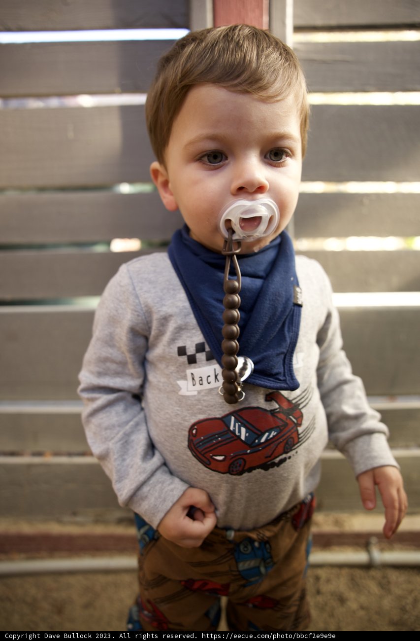Portrait of Innocence in Downtown Sonoma