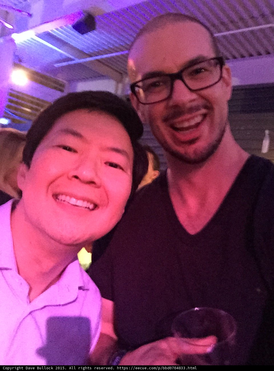 Ken Jeong Selfie at SXSW Community Party
