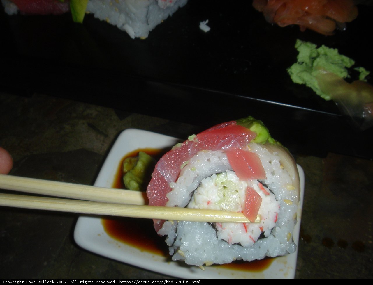 Savoring the Seasoned Sushi Roll