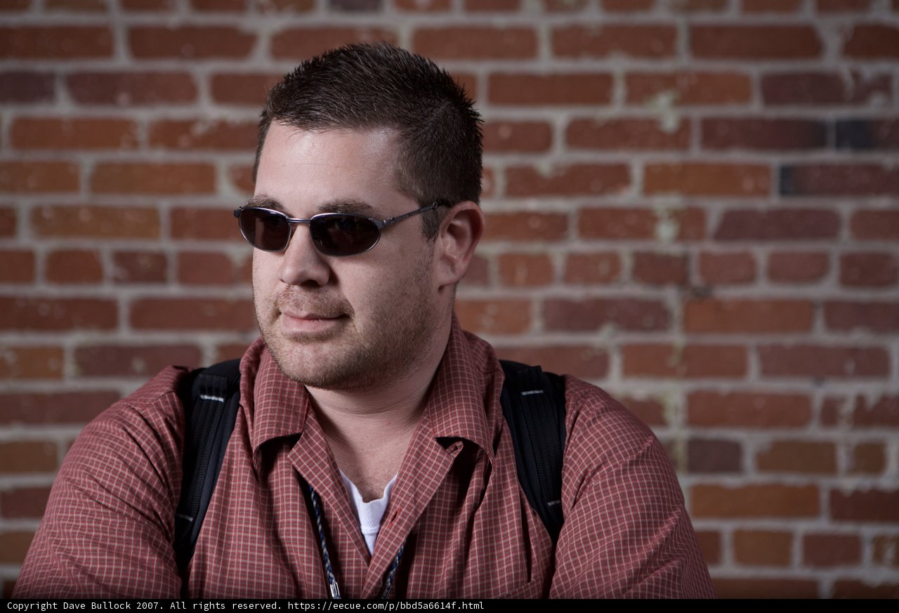 Red Shirt and Shades