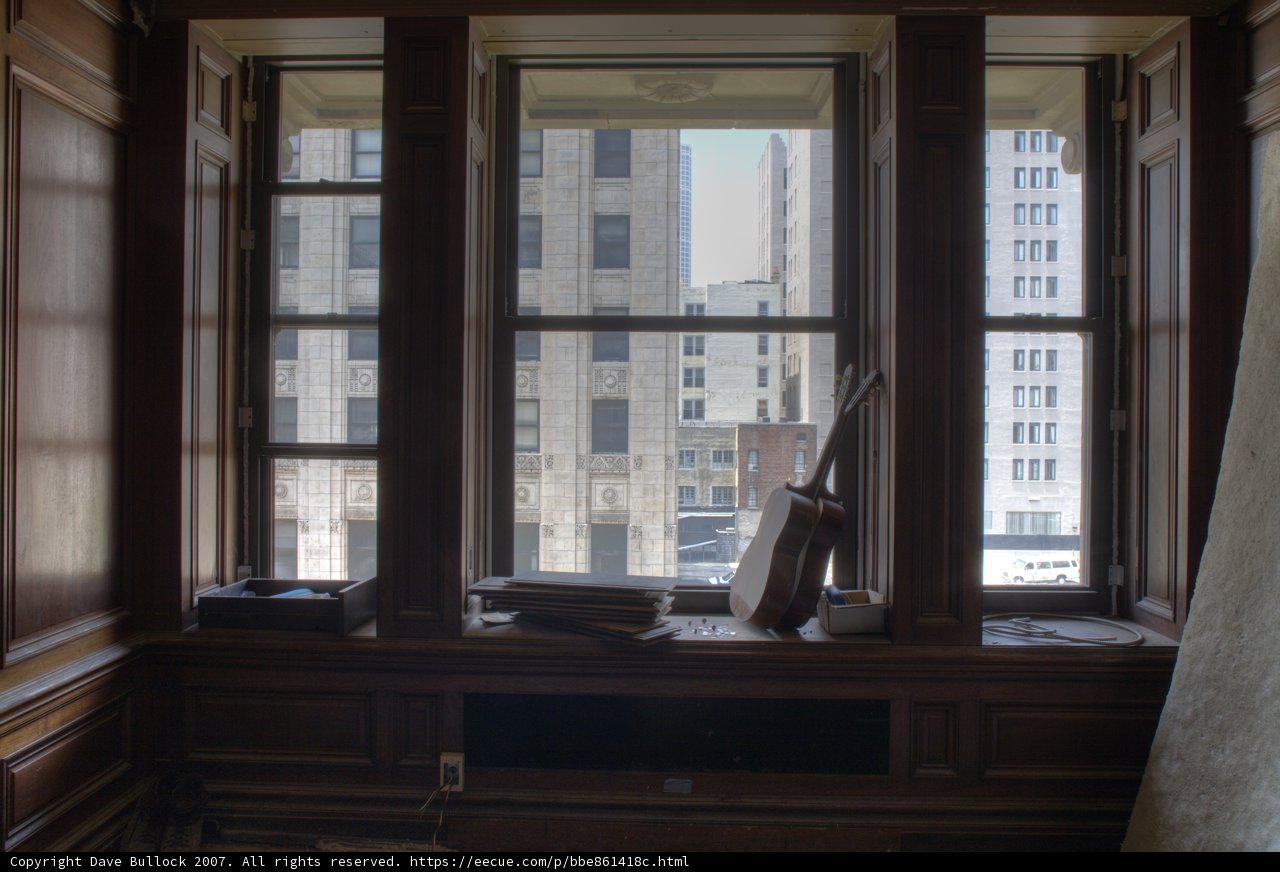 4th Floor Office and Guitars
