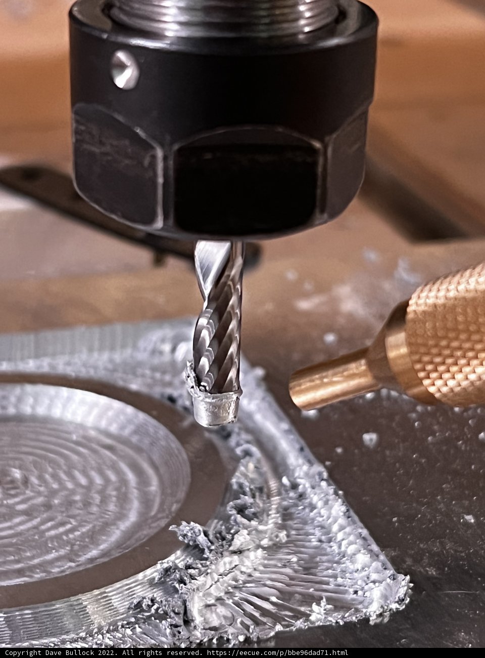 Power Drilling a Metal Plate