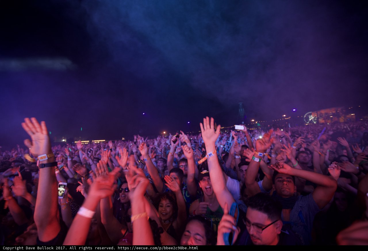 Hands Up in the Desert Night