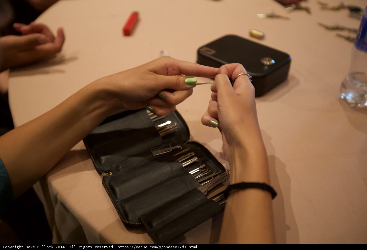 Manicure at Defcon 22