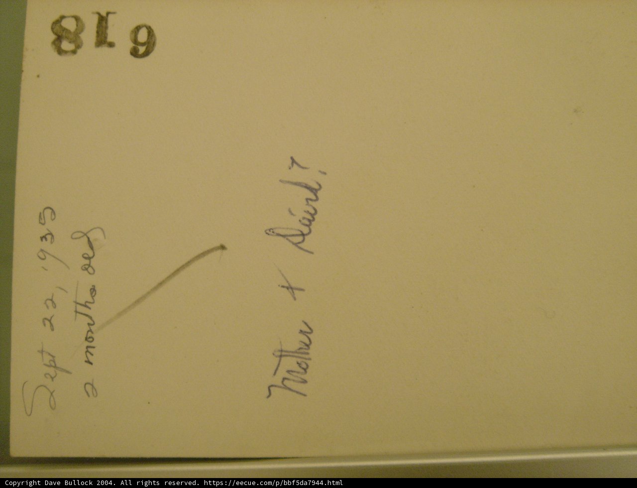 Handwritten Note on White Board