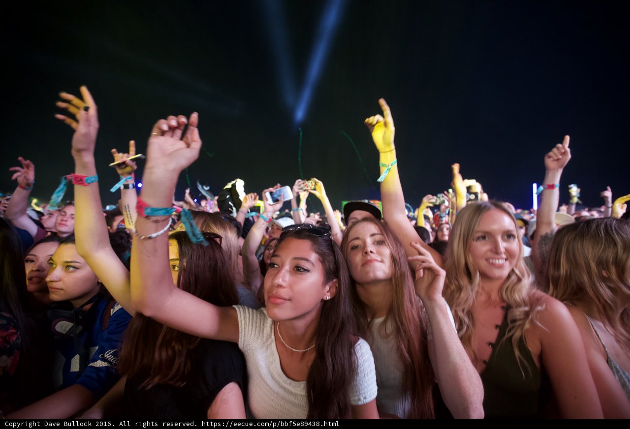 Celebrating the Night Away at Coachella