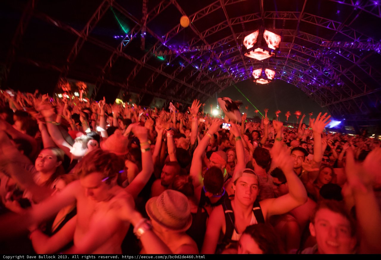 Coachella Crowd Goes Wild