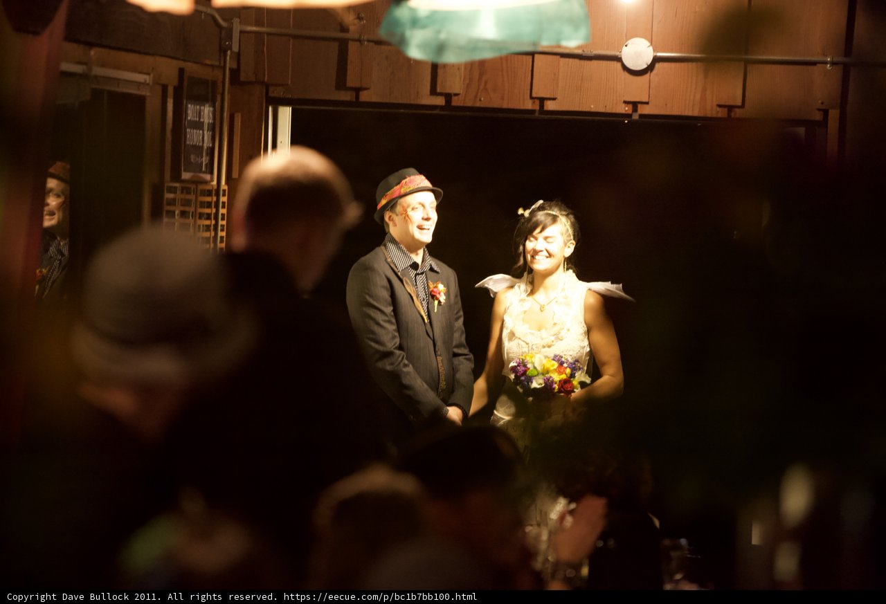 The Newlyweds at the Door
