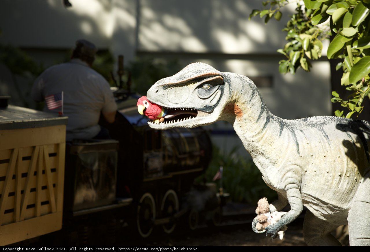 Juicy Jurassic Moment at SF Zoo