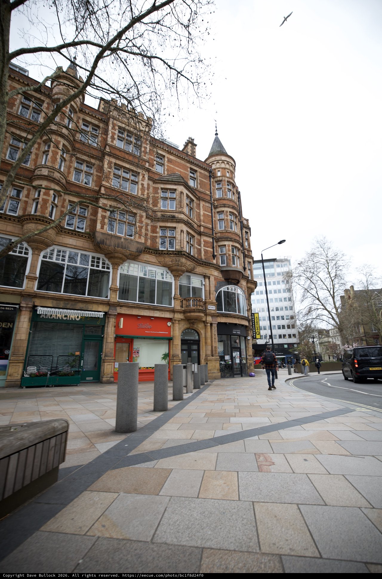 Victorian Architecture on London Street Corner