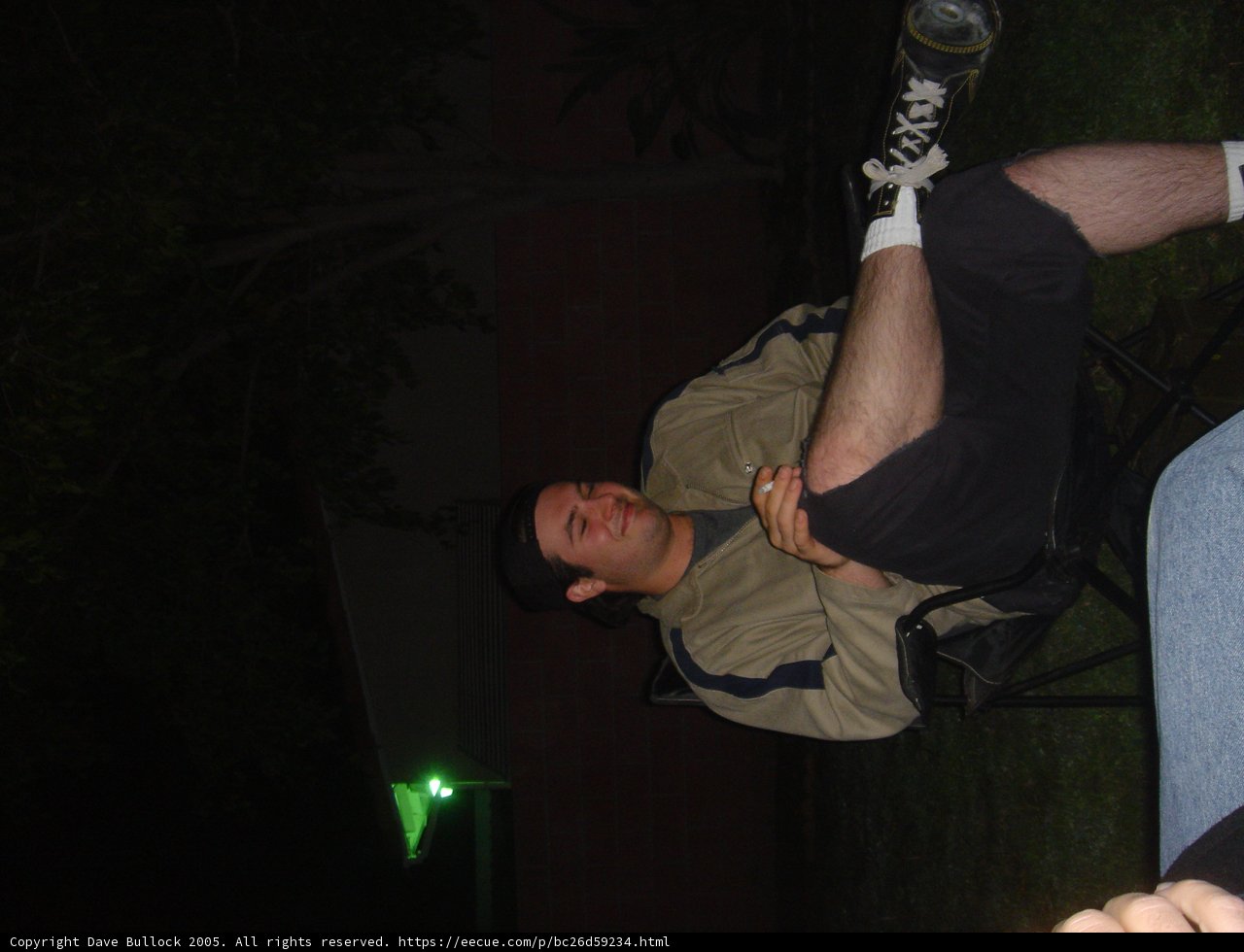 A Man in Casual Sportswear
