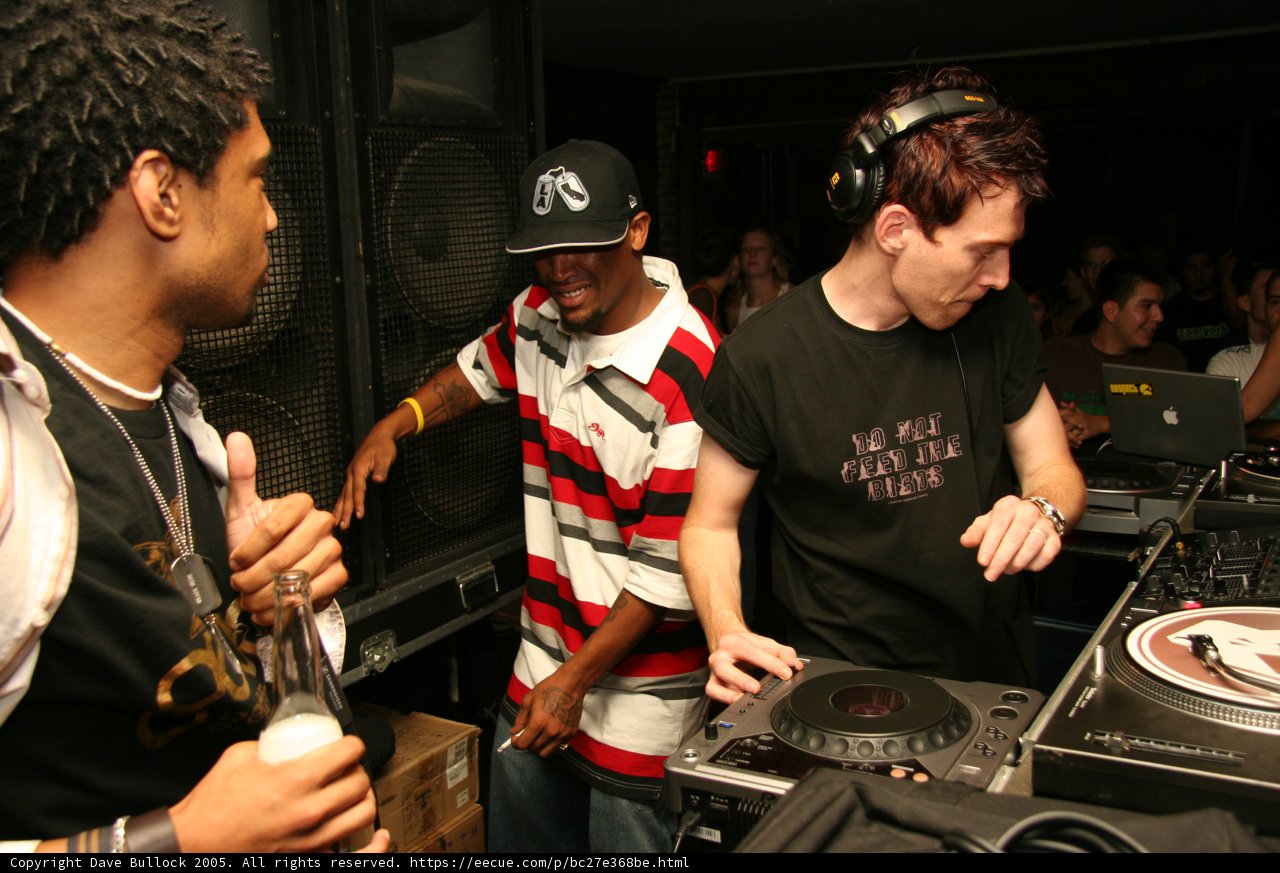 The Deejay in Black